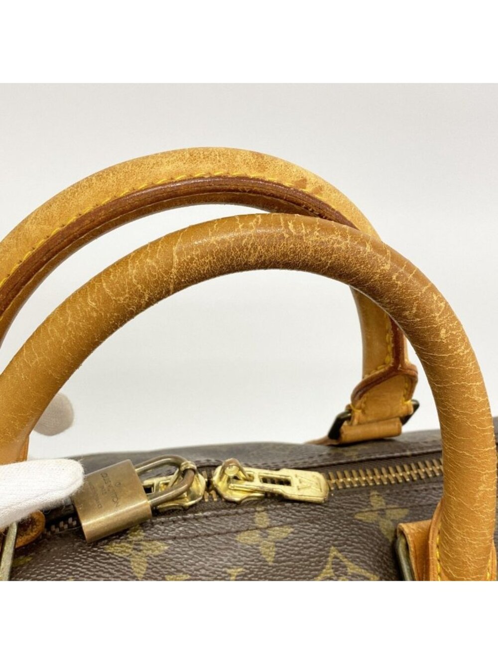Louis Vuitton Boston Bag Monogram Keepall 60 Brown - Picture 9 of 10